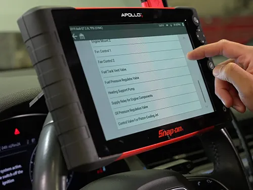 Vehicle diagnostics at JS Motors Oxford